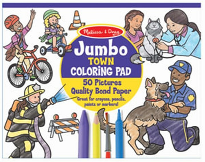 《 美國 Melissa & Doug 》 美勞 繪圖本 城市