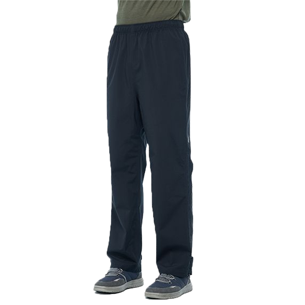 Wildland 荒野 0B02330 防水抗風機能長褲(雨褲) 中性款 (黑) 露營登山 25W02330