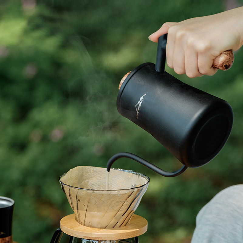 【Hook's嚴選】戶外咖啡套裝組合咖啡濾杯濾網咖啡露營手沖攜帶式露營禮盒組