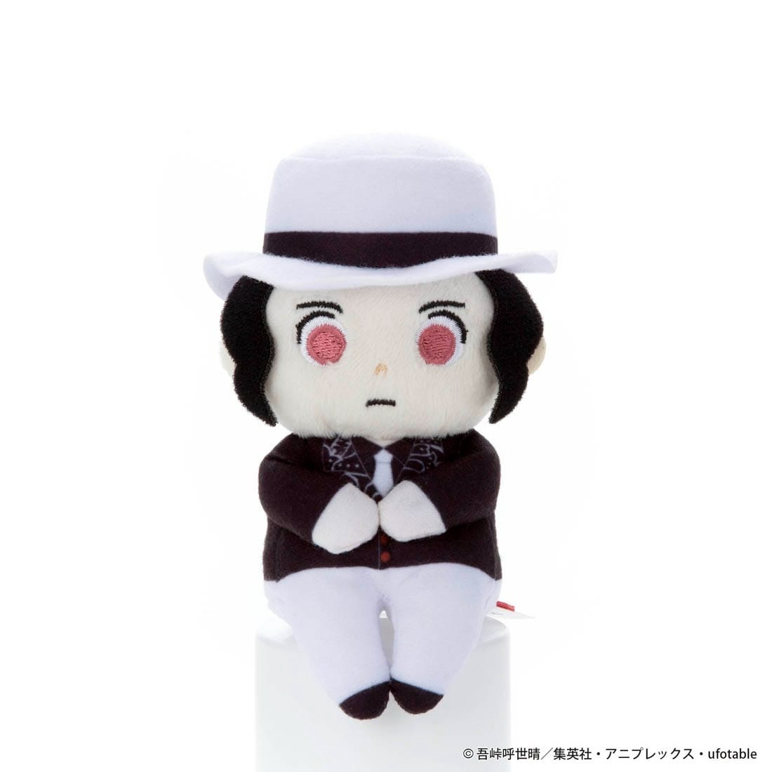 Takarar Tomy 鬼滅之刃坐姿毛公仔 - 鬼舞辻無慘