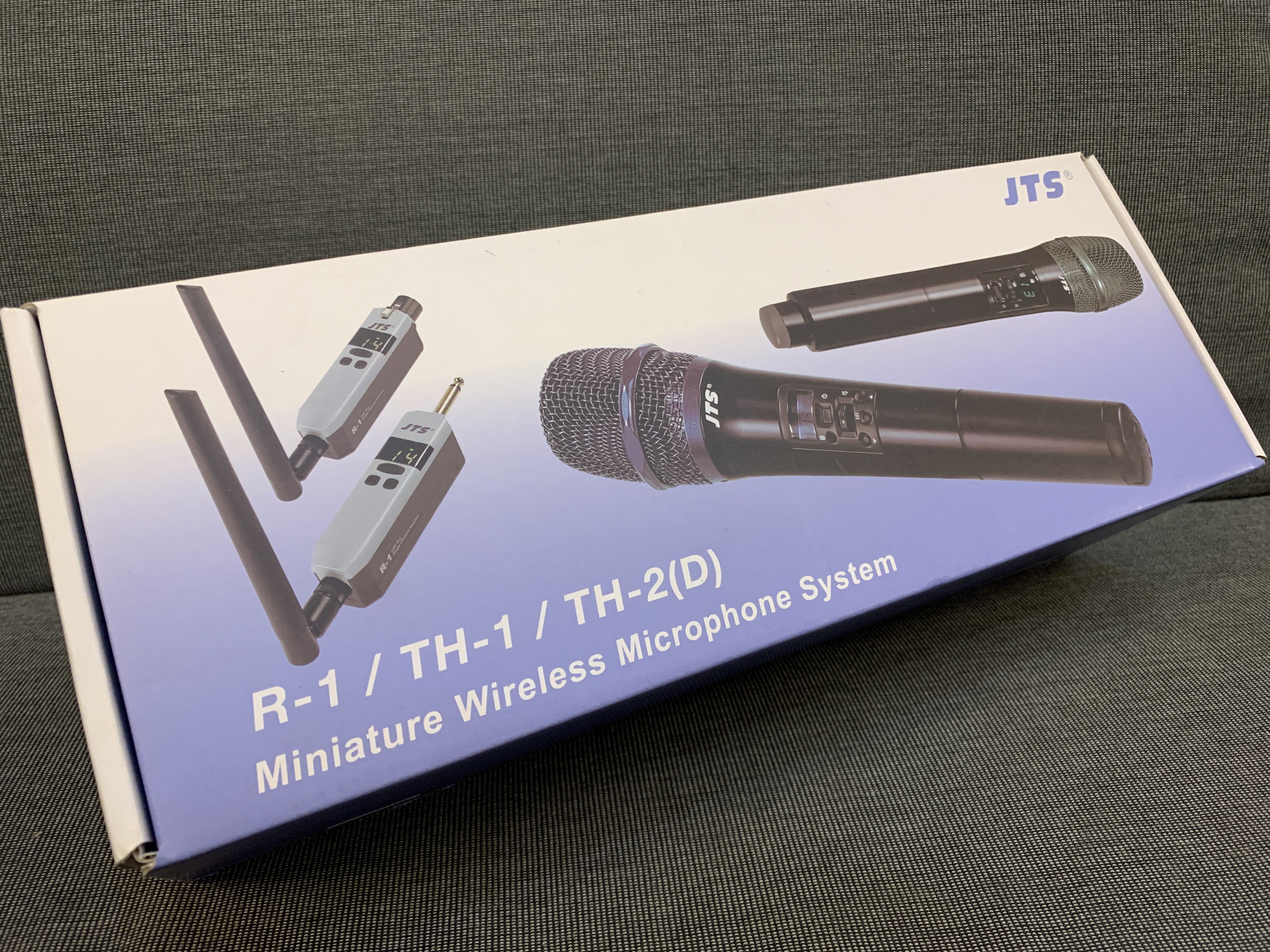 JTS 一對一無線麥克風系統 R-1接收器(6.3mm) + TH-2麥克風