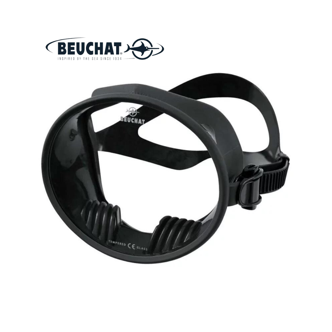 ▲BEUCHAT 無框海女面鏡