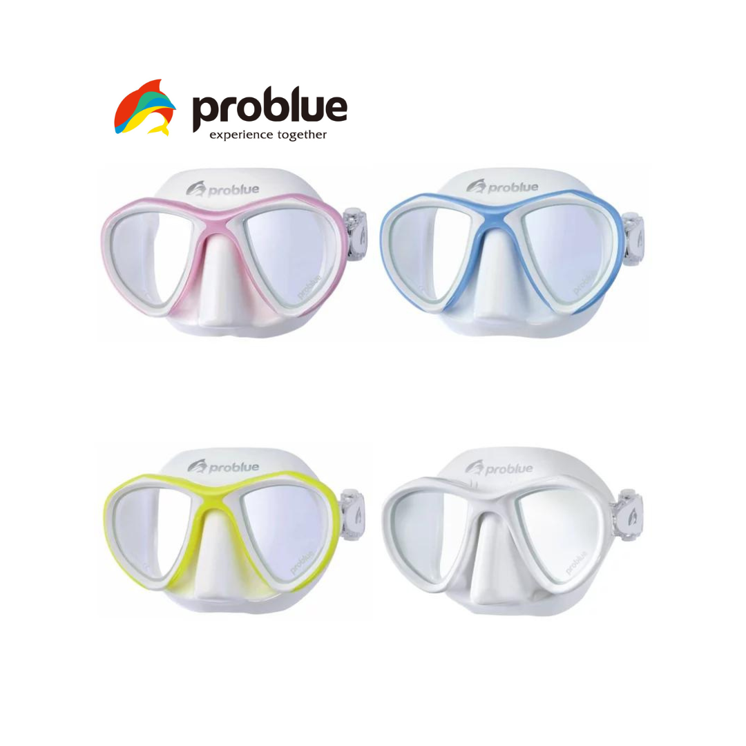 problue  白矽膠雙面鏡 MS-249W＠