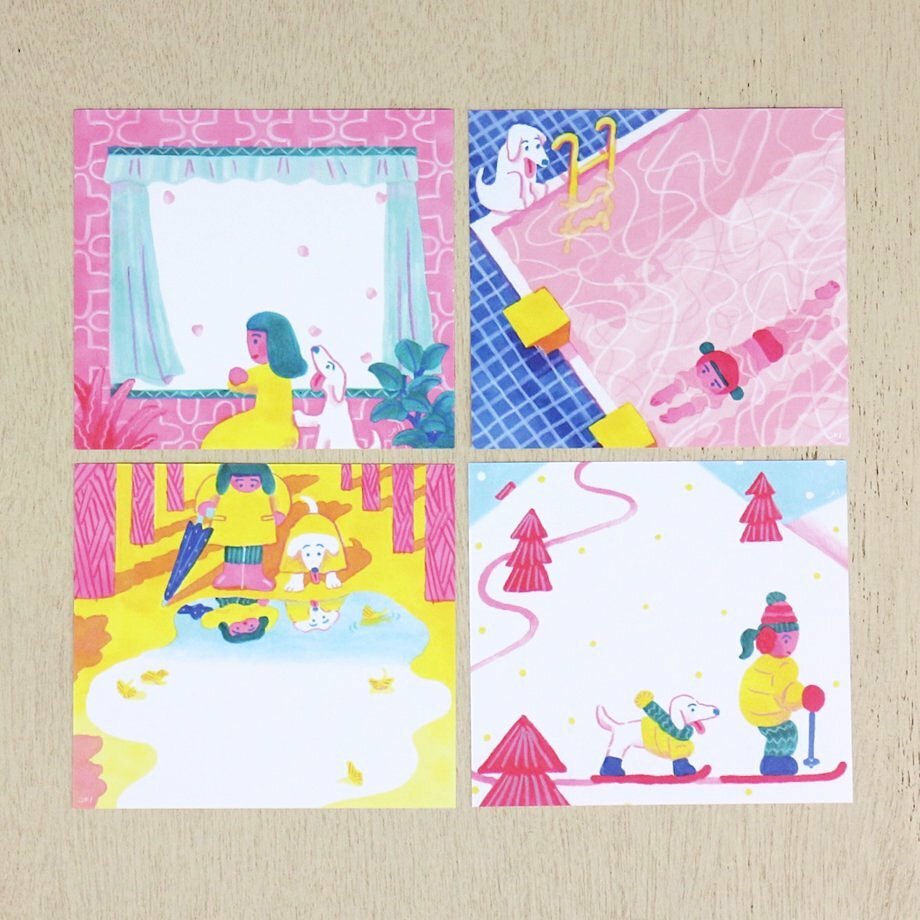 Hyogensha Memo Pad－Itoi Yuki Bow! year (Japanese Stationery Brand)