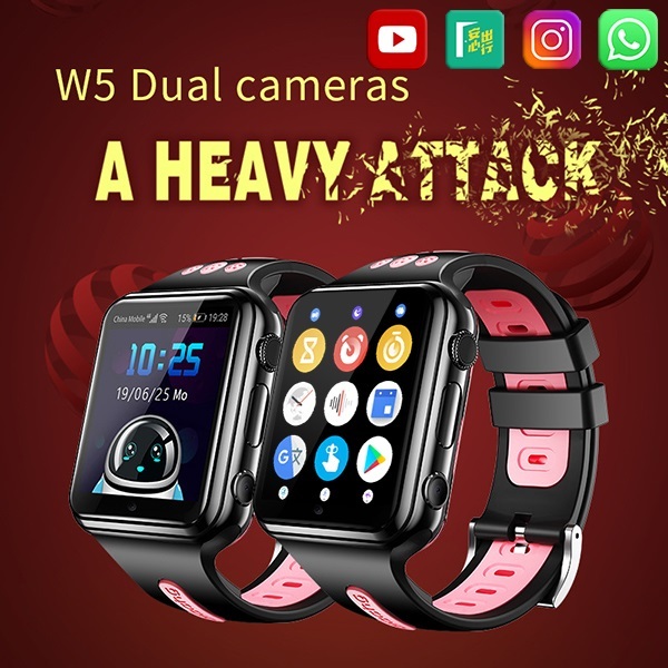 JK Korea Children 4G Full Netcom Video Call Smart Watch WIFI Internet GPS Positioning Waterproof Phone Watch (J0702)