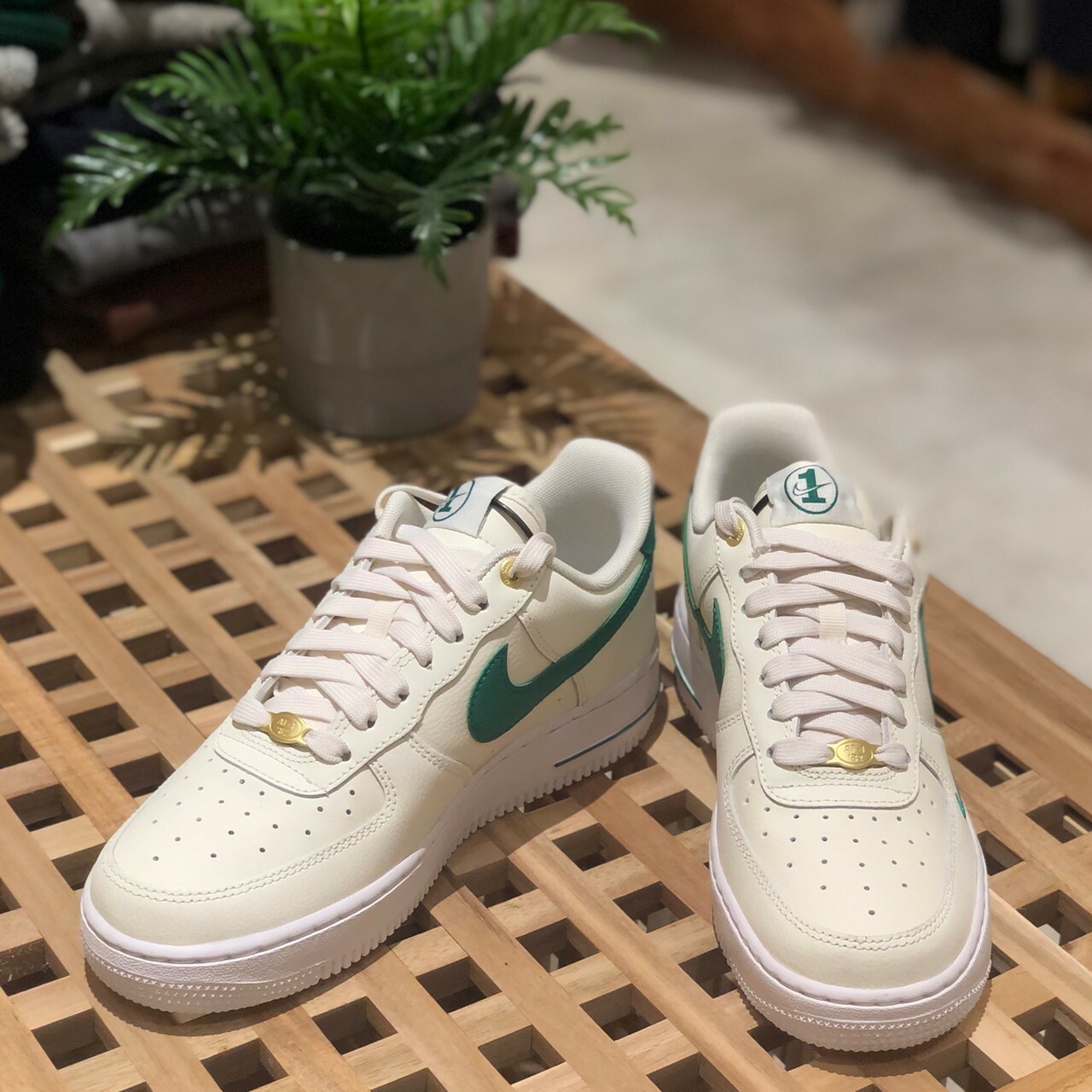 Nike Air Force 1 07 SE Malachite 綠勾 白綠 小綠勾 40週年 男女 DQ7582-101/DQ7658-101
