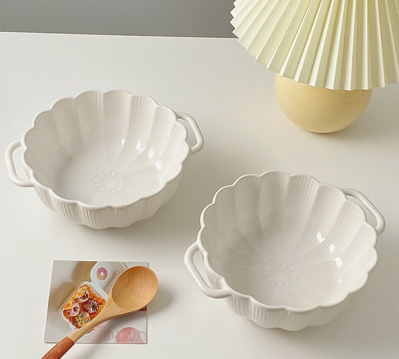 《1382》穆尼生活花邊雙耳碗