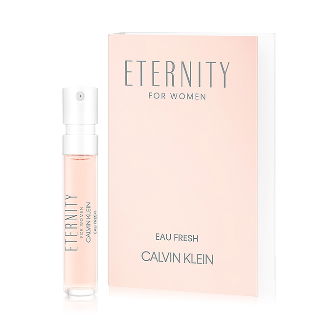 Calvin Klein ETERNITY FOR WOMEN 永恆瞬間女性淡香精(1.2ml)
