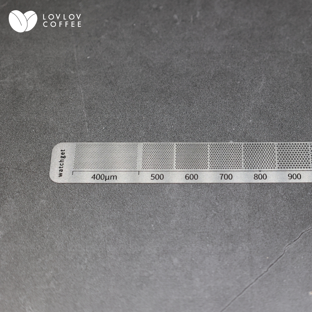 咖啡粉研磨度測量尺