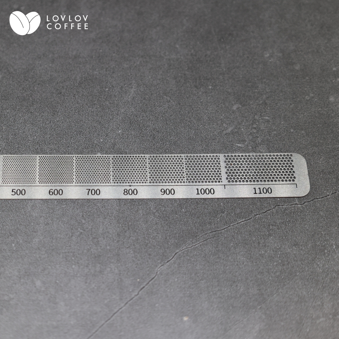 咖啡粉研磨度測量尺