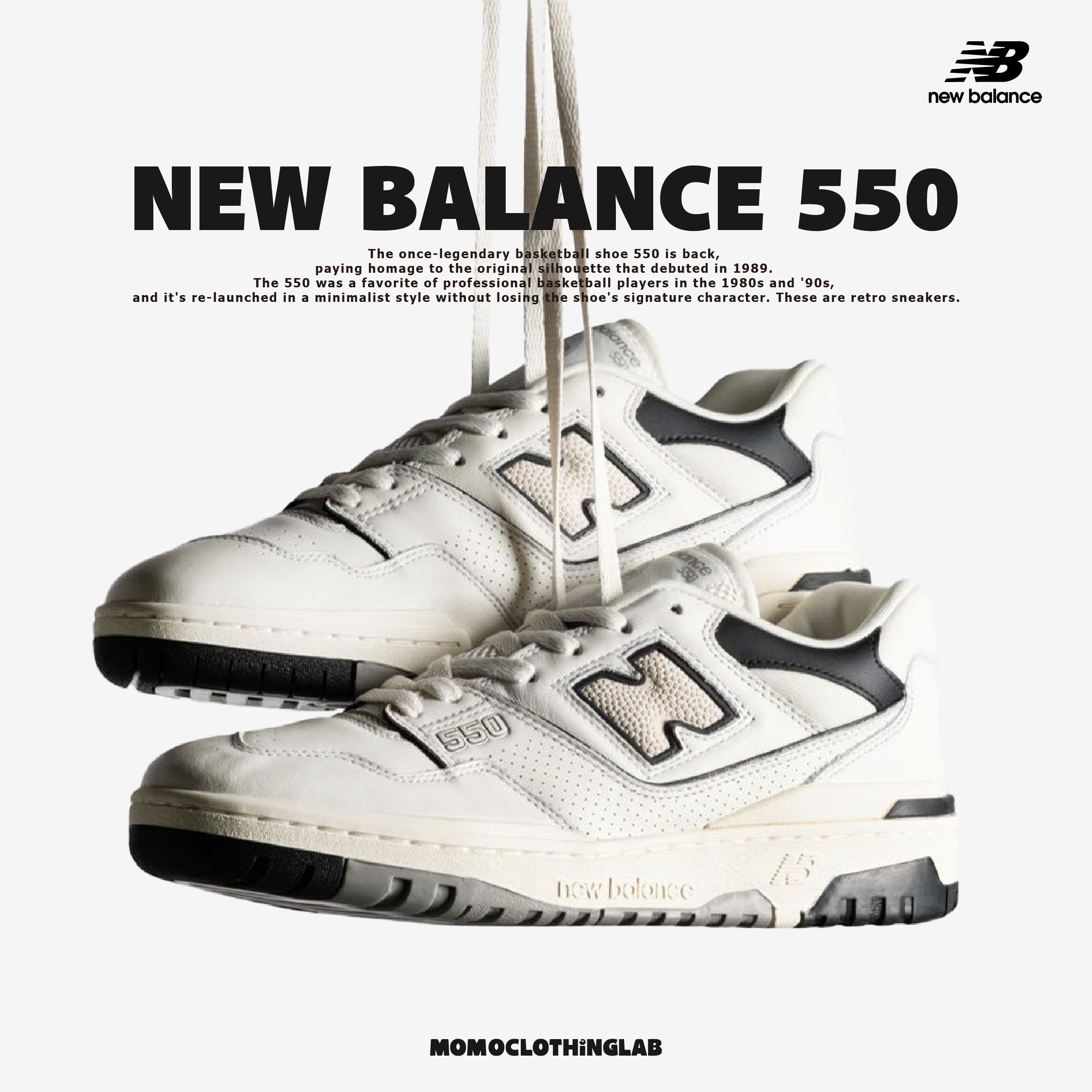 New balance BB550LWT 29cm ニューバランス新品タグは同梱します