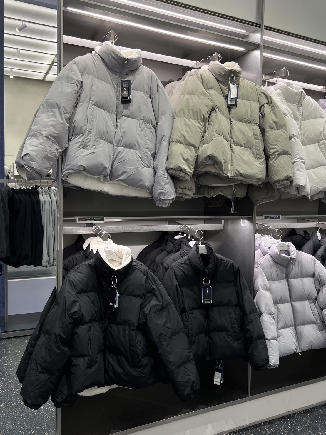 Musinsa 雙面刷毛超保暖羽絨外套 四色