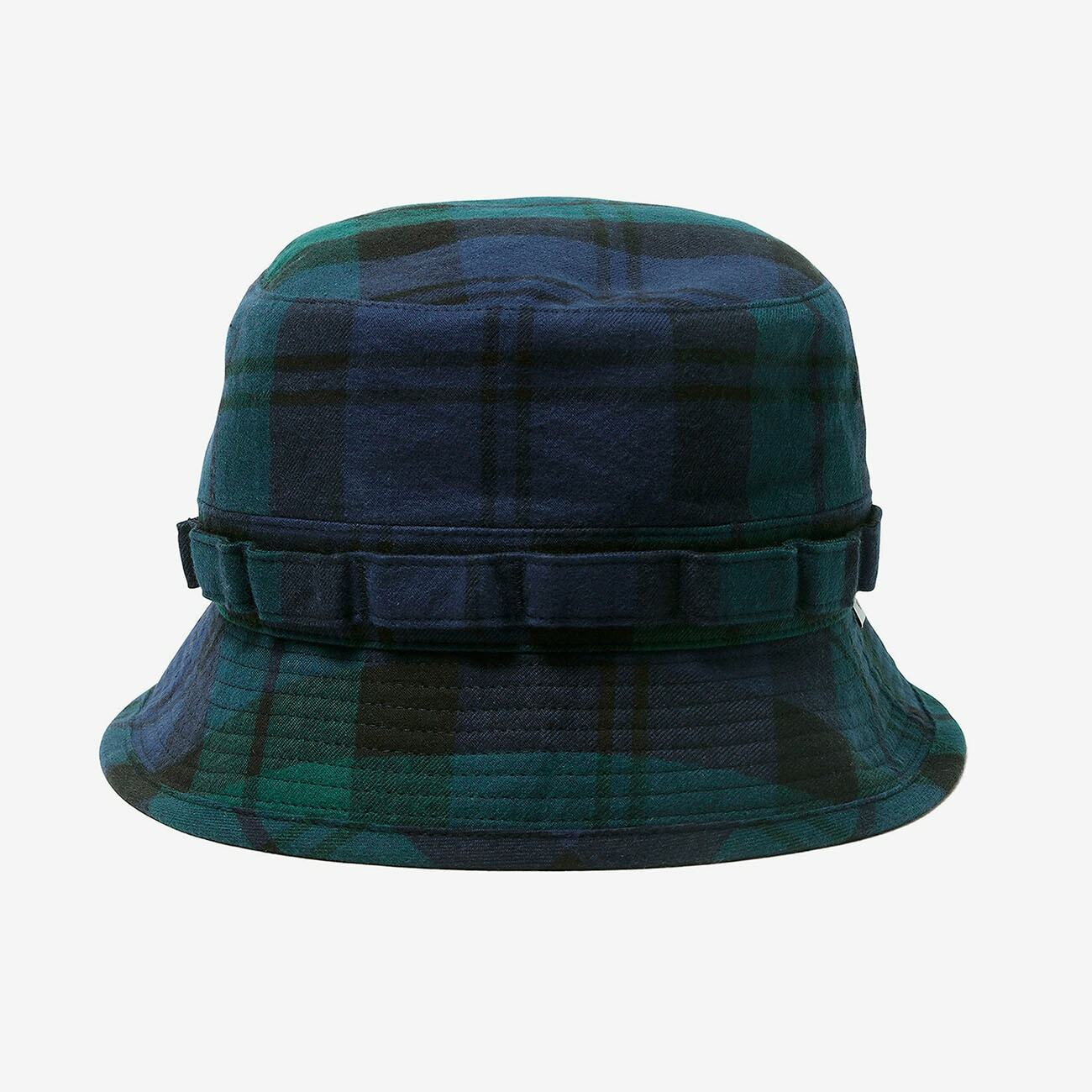 2022AW WTAPS JUNGLE 01 HAT COTTON FLANNEL 格紋法蘭絨漁夫帽現貨