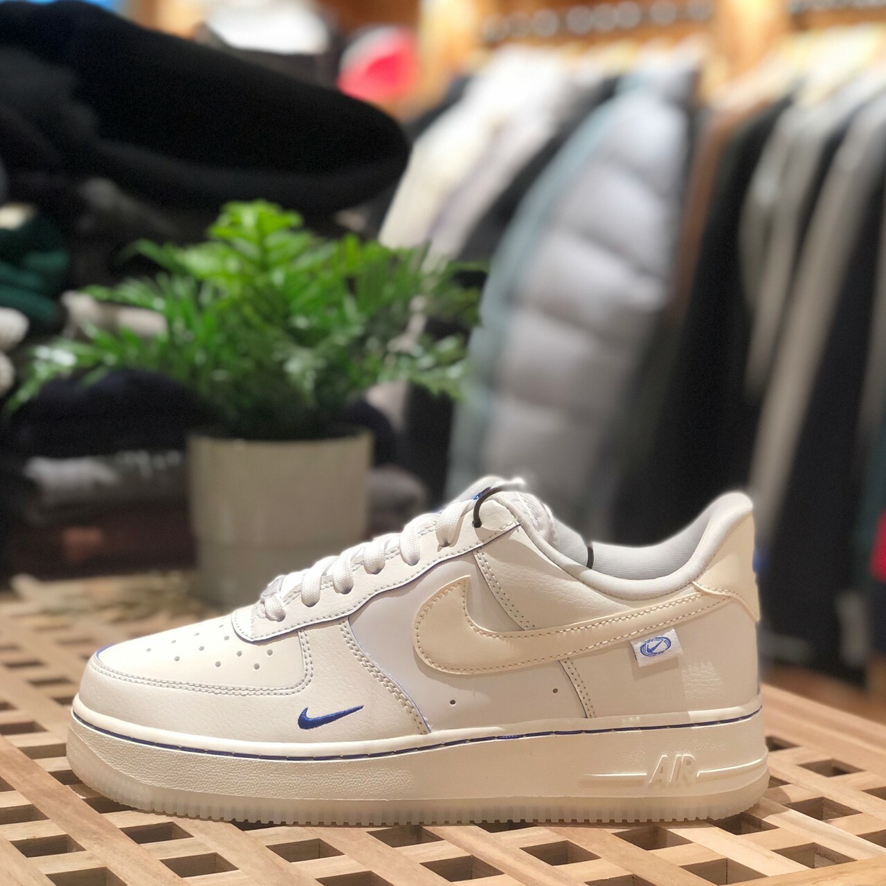 Nike Air Force1 07 LX White Sail Blue白藍低筒奶油海鹽1839-111