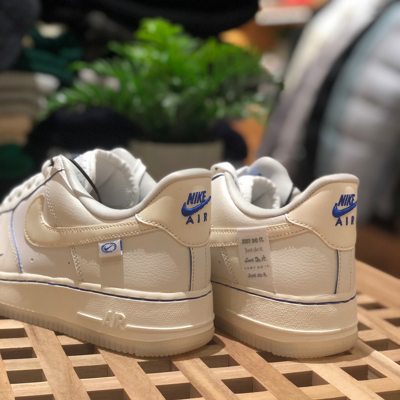 Nike Air Force1 07 LX White Sail Blue白藍低筒奶油海鹽1839-111