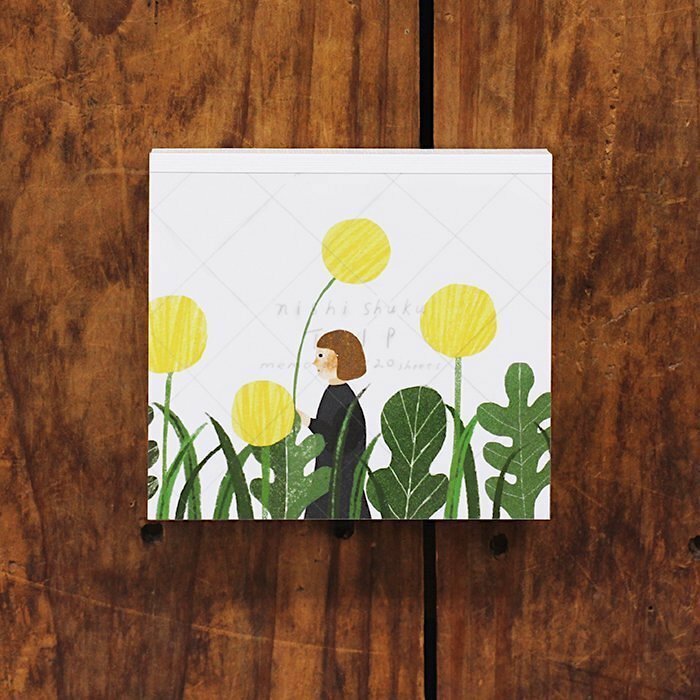 Hyogensha Memo Pad－Nishi Shuku Series (Japanese Stationery Brand)