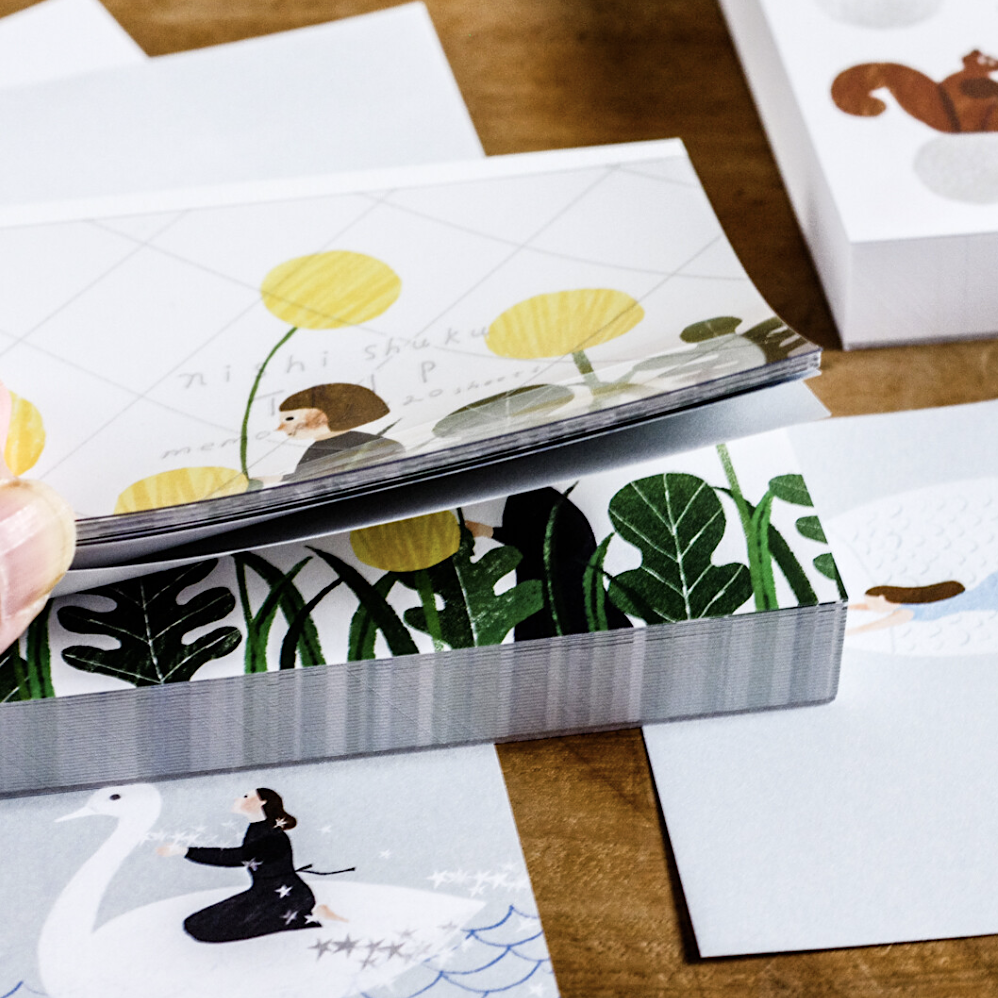 Hyogensha Memo Pad－Nishi Shuku Series (Japanese Stationery Brand)