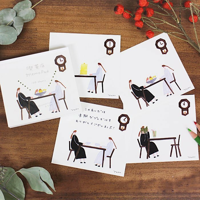 Hyogensha Memo Pad－Necktie Series (Japanese Stationery Brand)