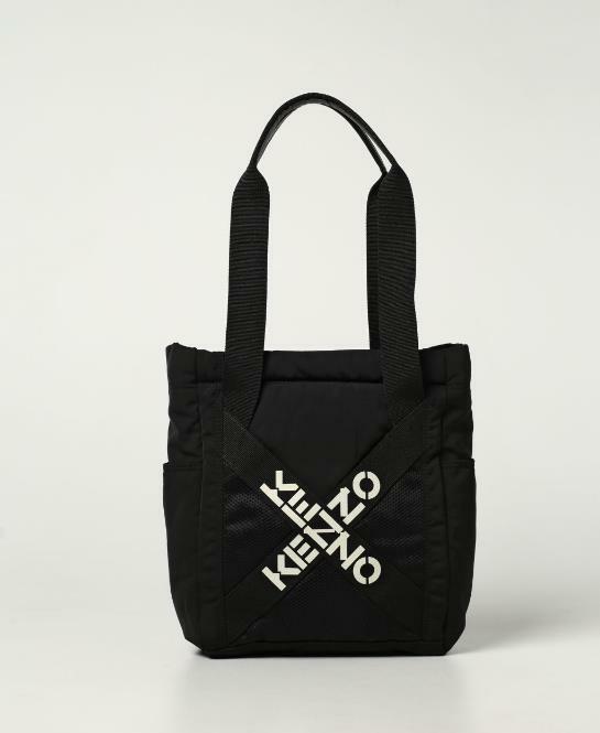 KENZO NYLON FOAM TOTE BAG WITH KENZO WORDS