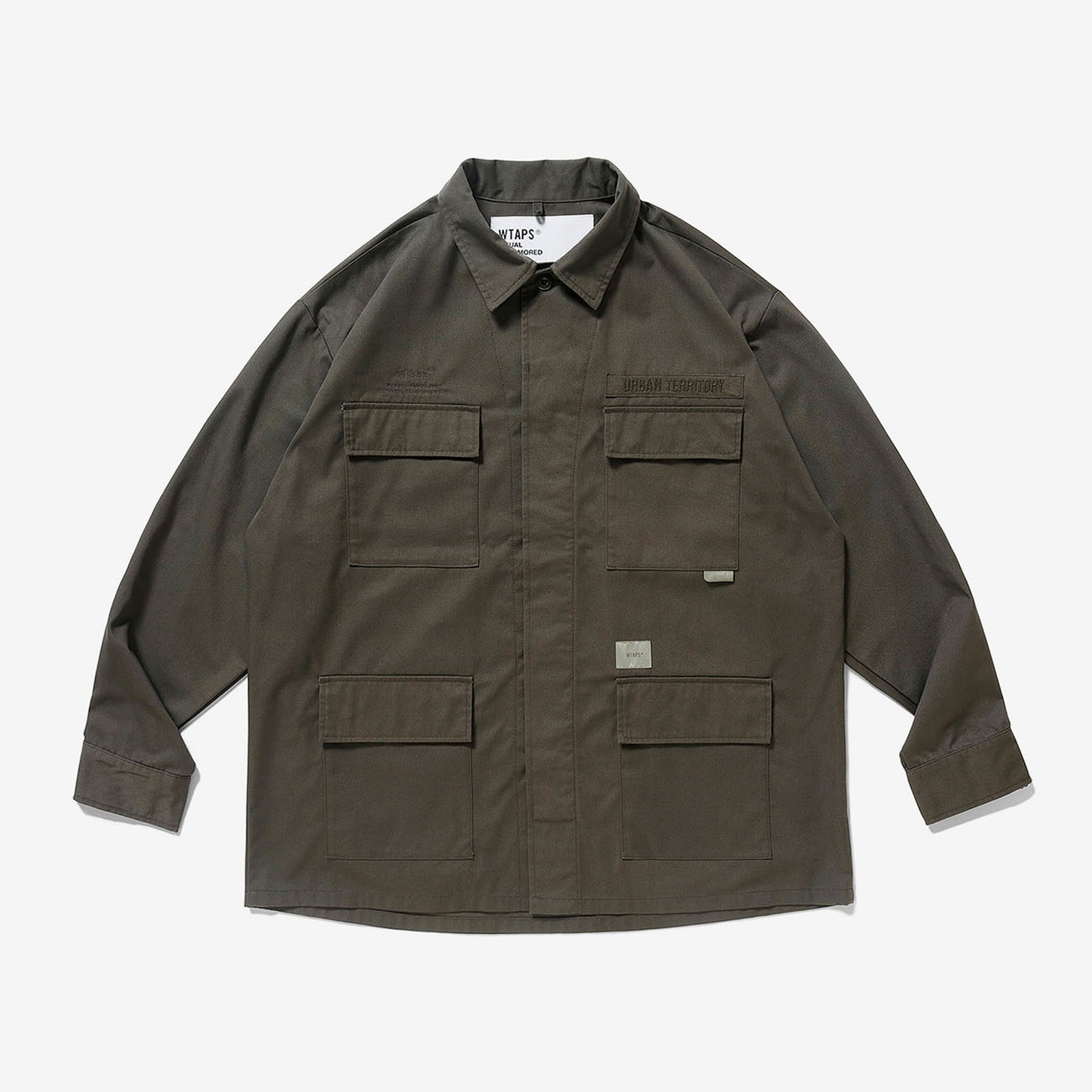 WTAPS FW22 JUNGLE / LS / CTPL. TWILL. DOT SIGHT OLIVE