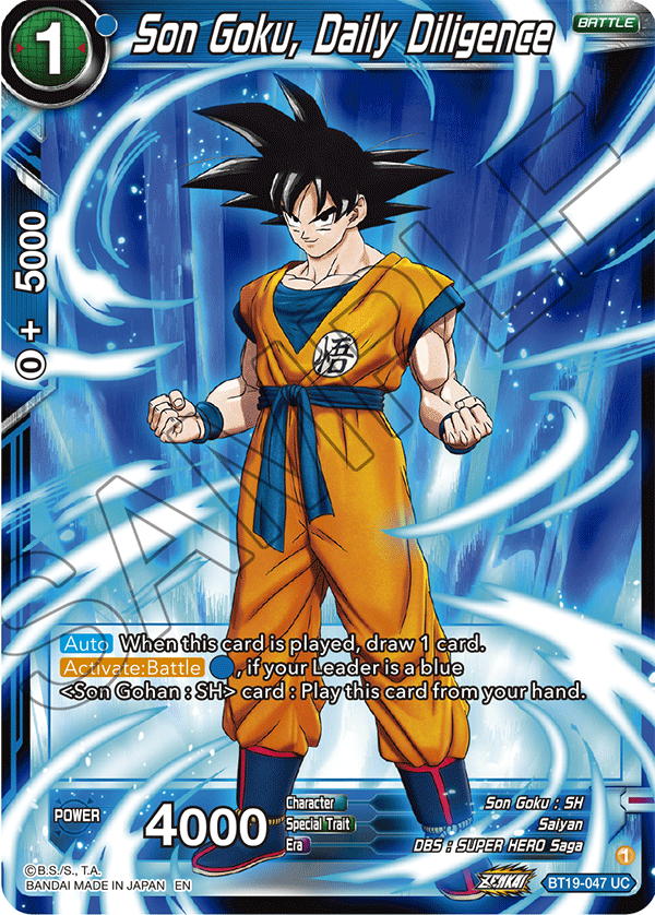 BT19-047 Son Goku, Daily Diligence