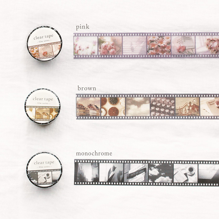 棕色 膠卷底片PET膠帶｜日本Mind Wave