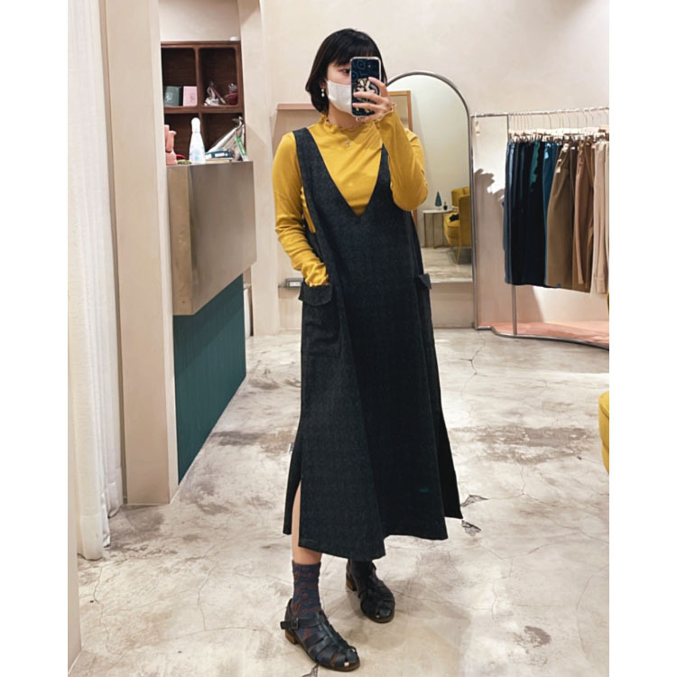 親愛的你V領背心洋裝-輕說