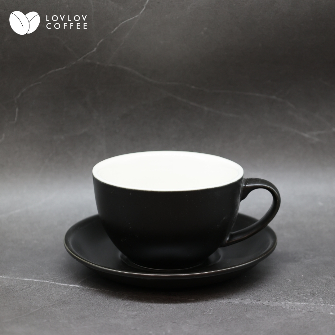 啞色咖啡杯套裝280ml