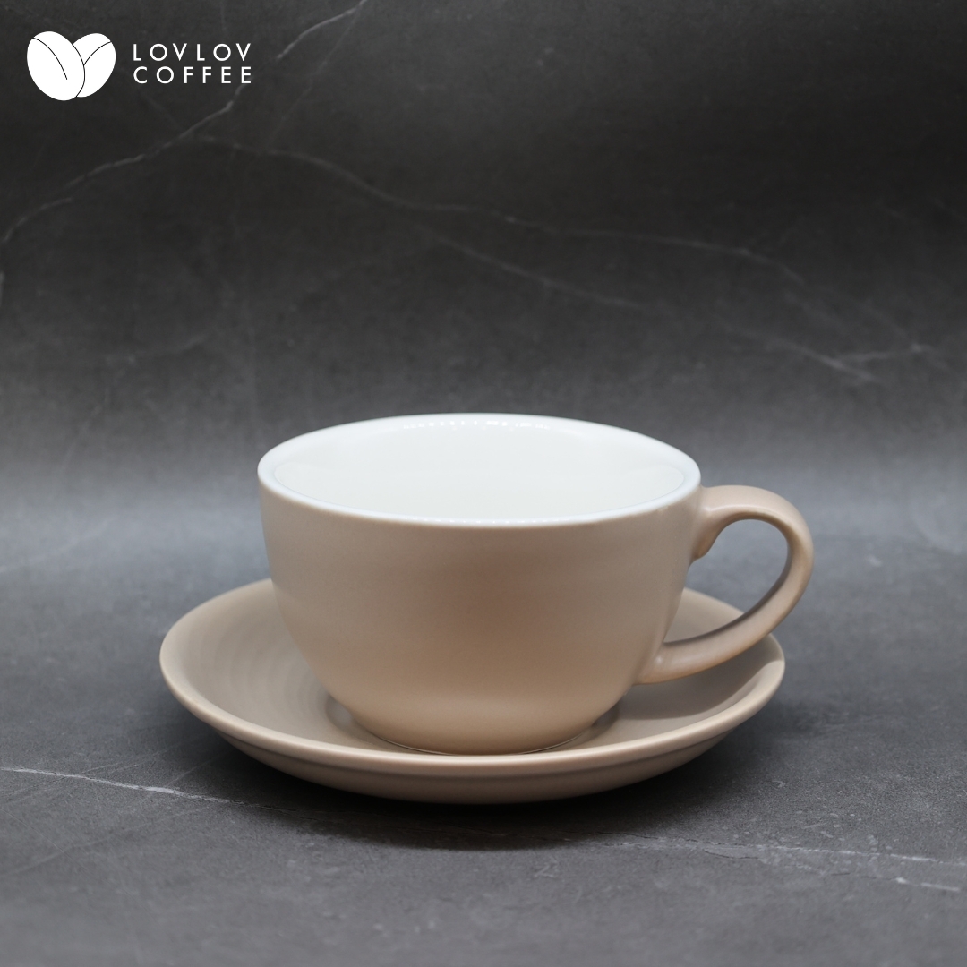 啞色咖啡杯套裝280ml