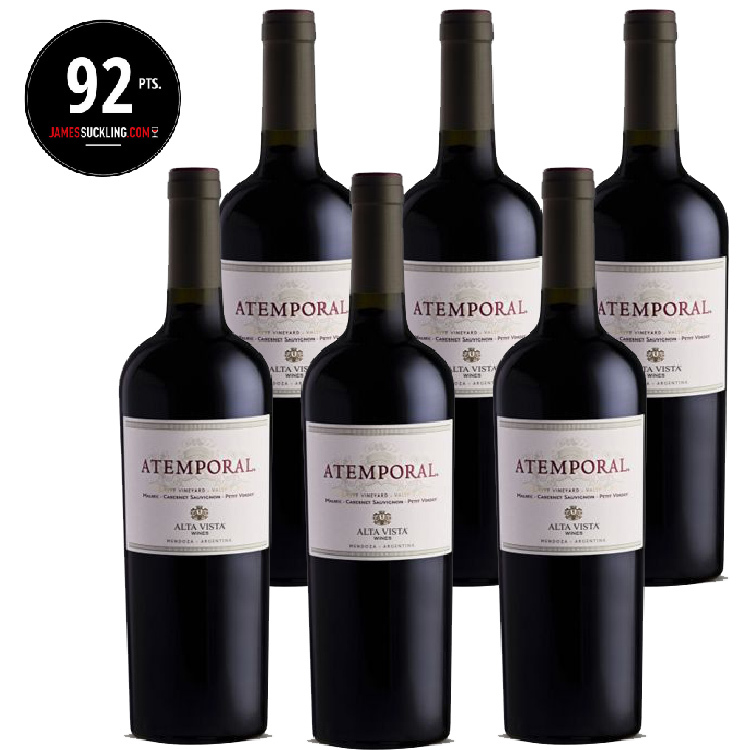 (JS92) Alta Vista Atemporal Blend 2018 阿根廷阿爾塔維斯塔 永結混釀紅酒 750ml (6支裝)  [7798057481585_2018-6]