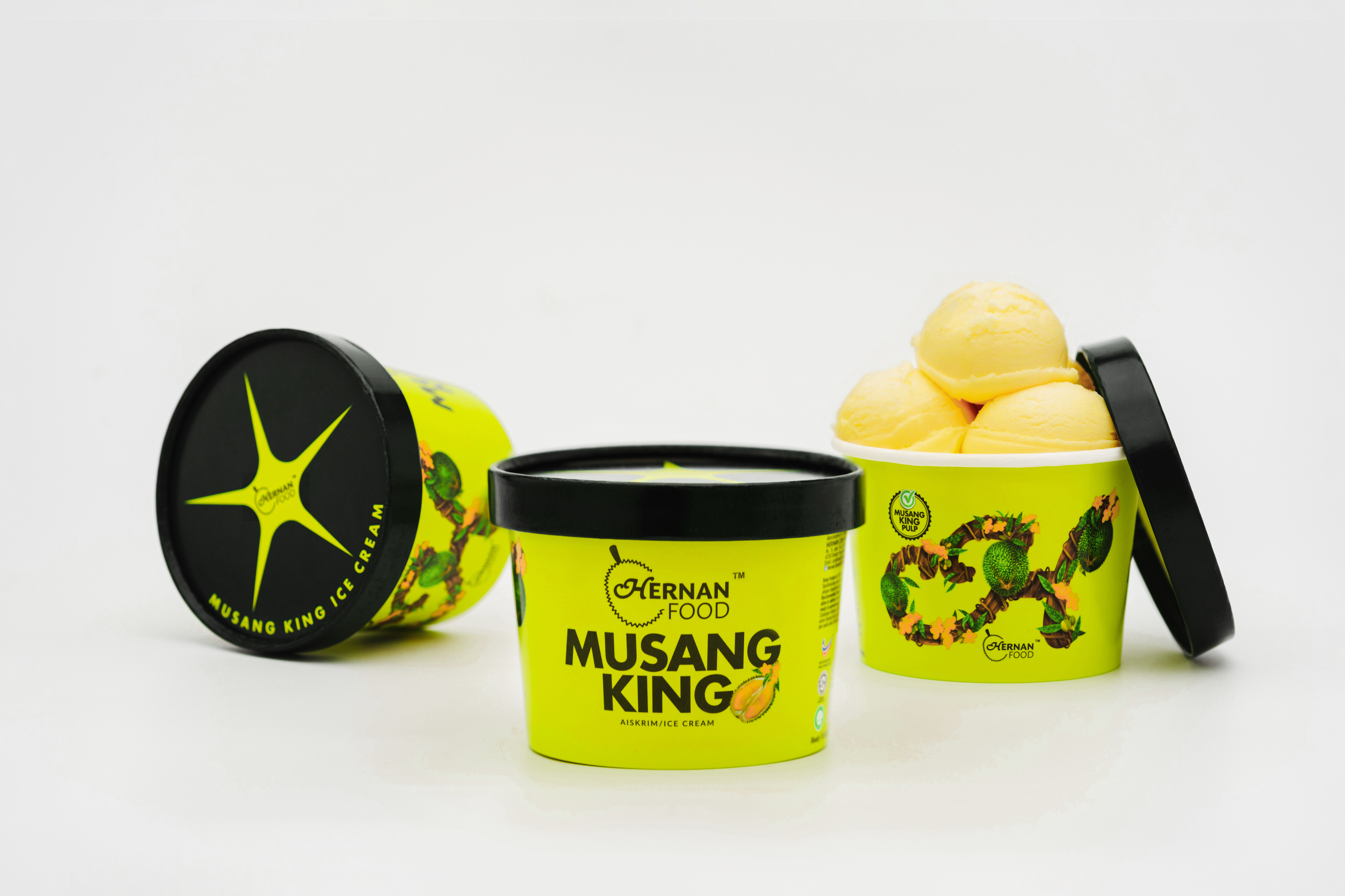 HERNAN Musang King Ice-Cream 400ml