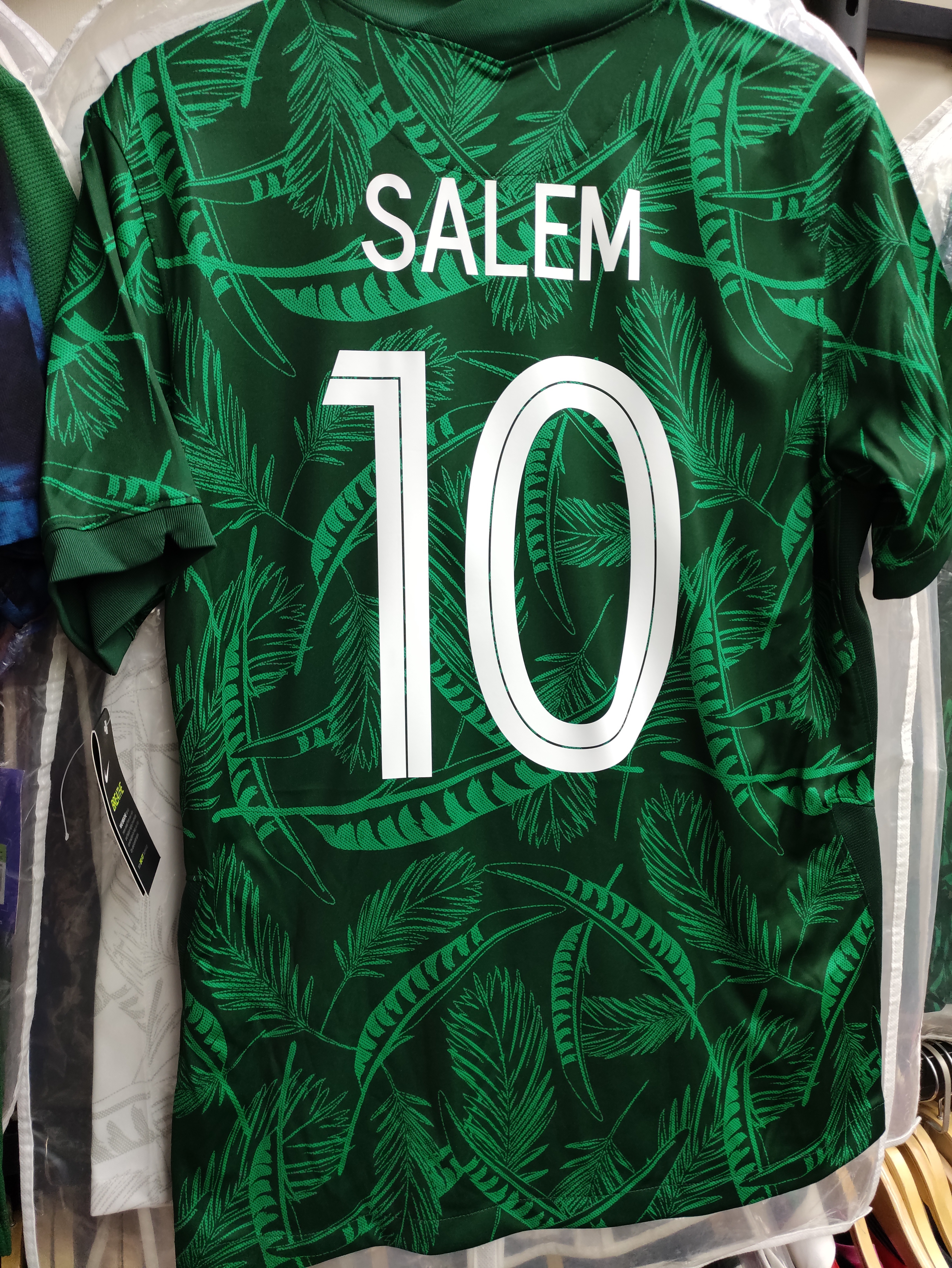 20-22沙特阿拉伯國家隊作客球迷版球衣