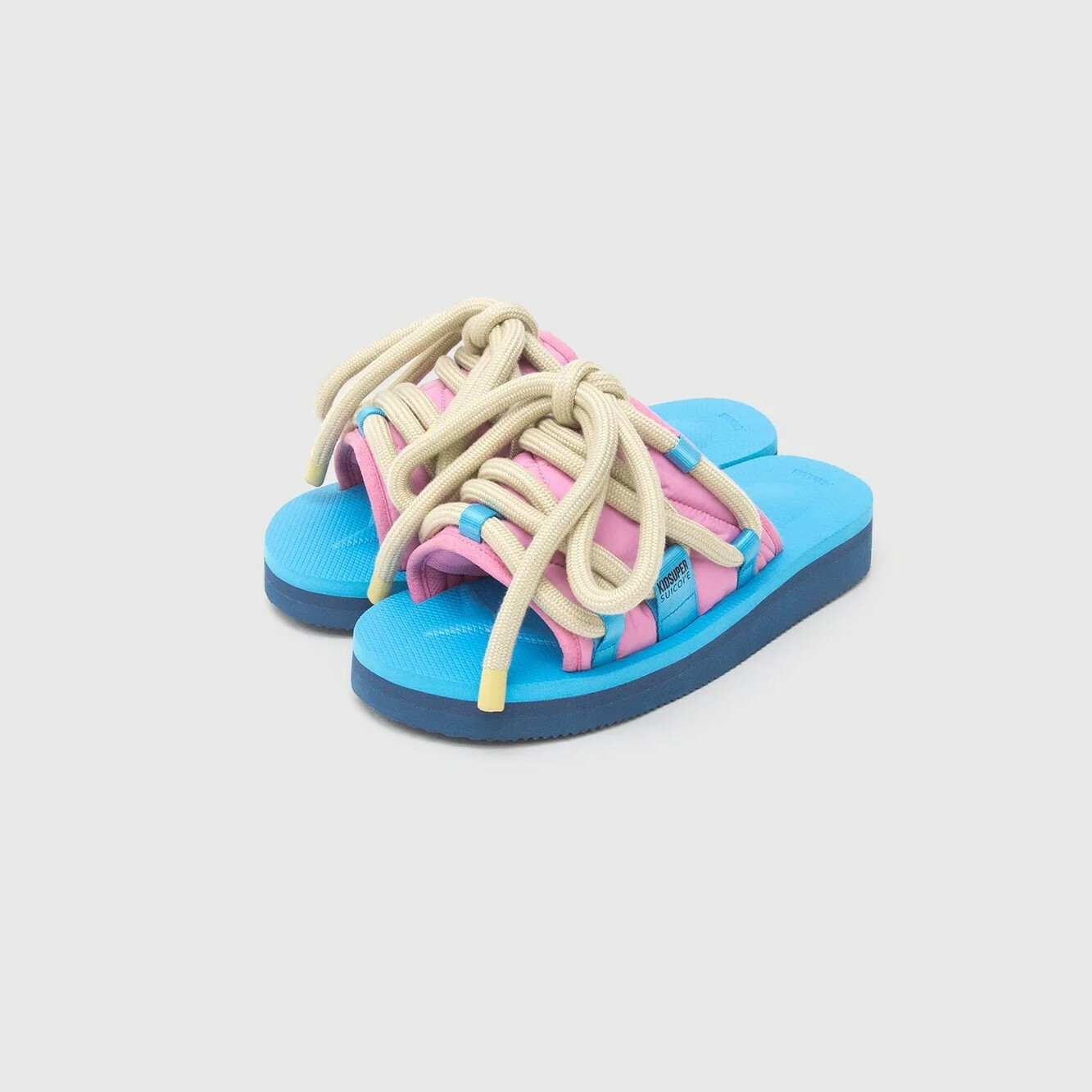 [出清商品售出無退換] KidSuper Edition X SUICOKE MUUK-abKs OG-330ABKS Pink 粉色 聯名款 綁繩 抗菌鞋床 拖鞋【SK22330ABKSPI】