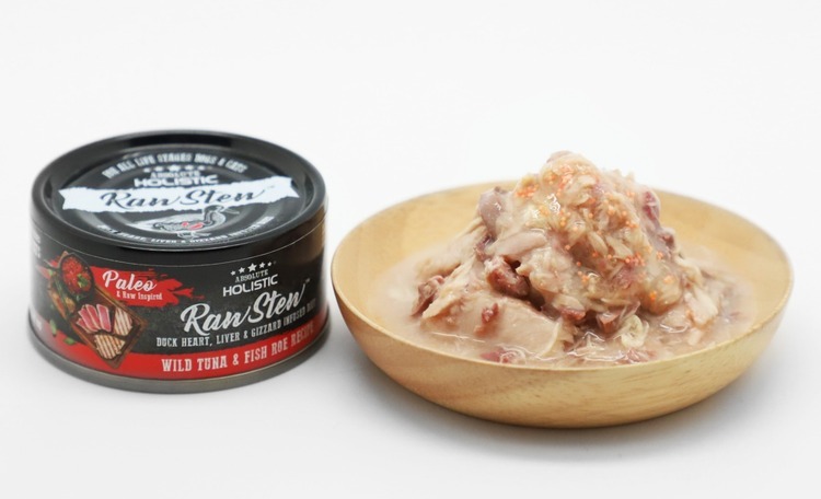 Absolute Holistic RawStew (Cats & Dogs) Wild Tuna & Fish Roe 80g