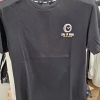 [S] EVISU COMMON LOOSE FIT CHARACTER CARTOON PRINT SHORT SLEEVE T-SHIRT,BLACK, ET2UTS718-BLACK (SEV128)