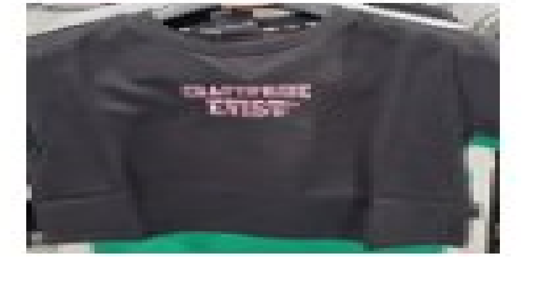 [S] EVISU ENGLISH PRINT CROPPED SHORT SLEEVE T-SHIRT,BLACK, EU2FTS951-BLACK (SEV130)