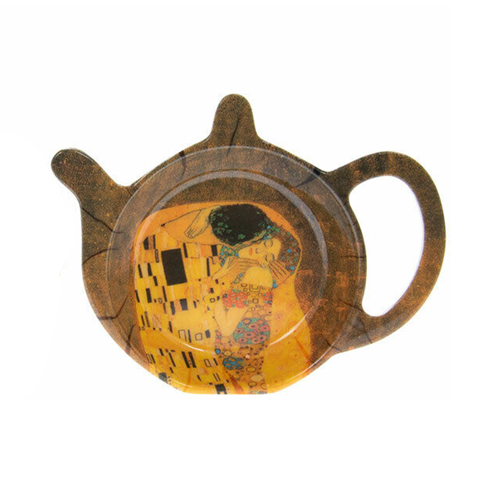 lesser&pavey,gustavklimt,klimt,象徵主義畫家,克林姆,古斯塔夫克林姆,吻,茶包墊,內湖,換個角度有限公司