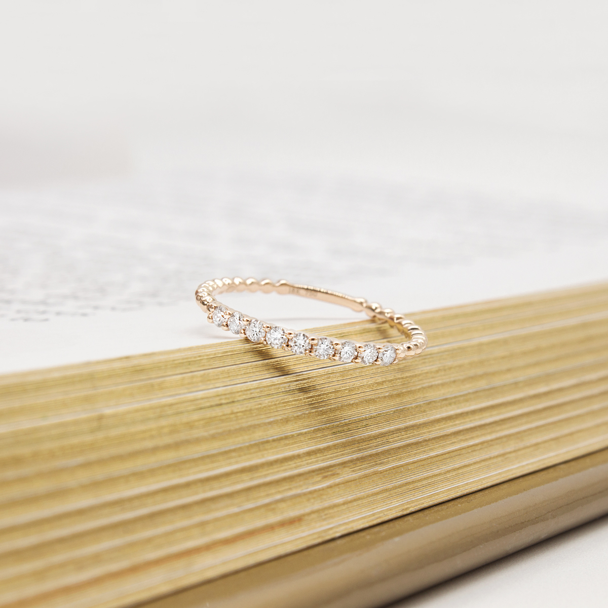 Treasure (9 diamonds) 線戒