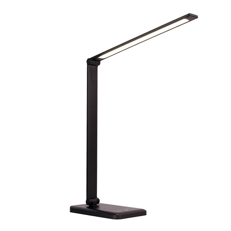 【ikanolife】LED無線充電護眼檯燈_可調色溫光源_USB供電