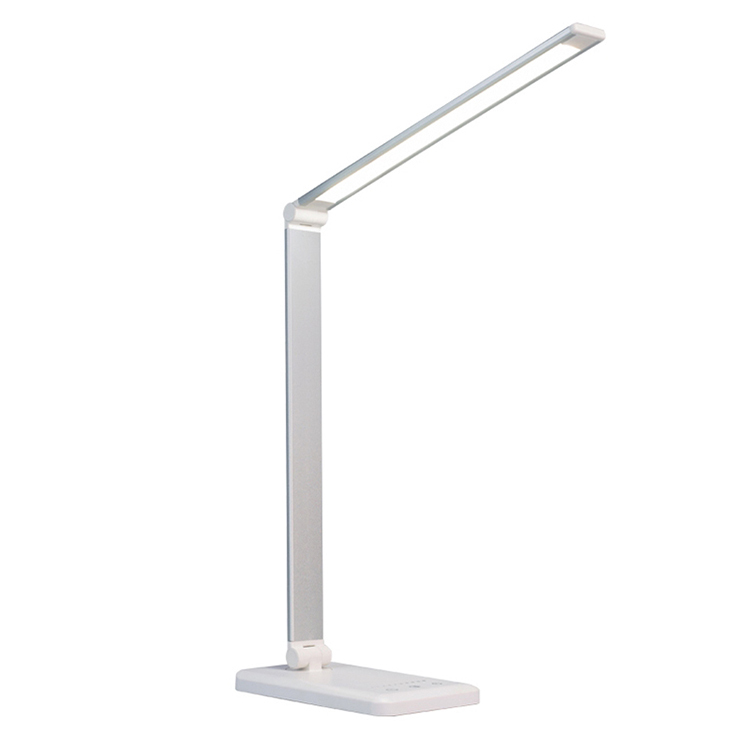 【ikanolife】LED無線充電護眼檯燈_可調色溫光源_USB供電