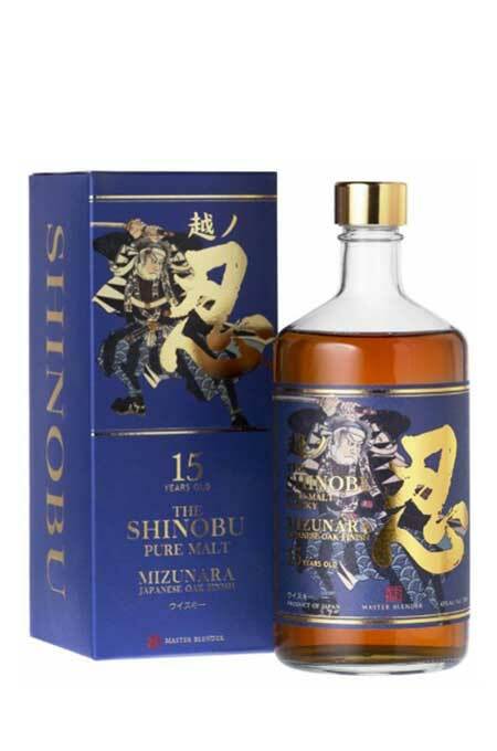 Shinobu 忍 Pure Malt Whisky 15 Years Mizunara Oak Finish