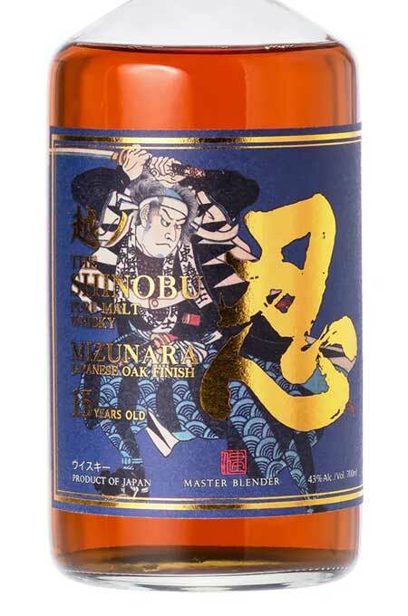 Shinobu 忍 Pure Malt Whisky 15 Years Mizunara Oak Finish