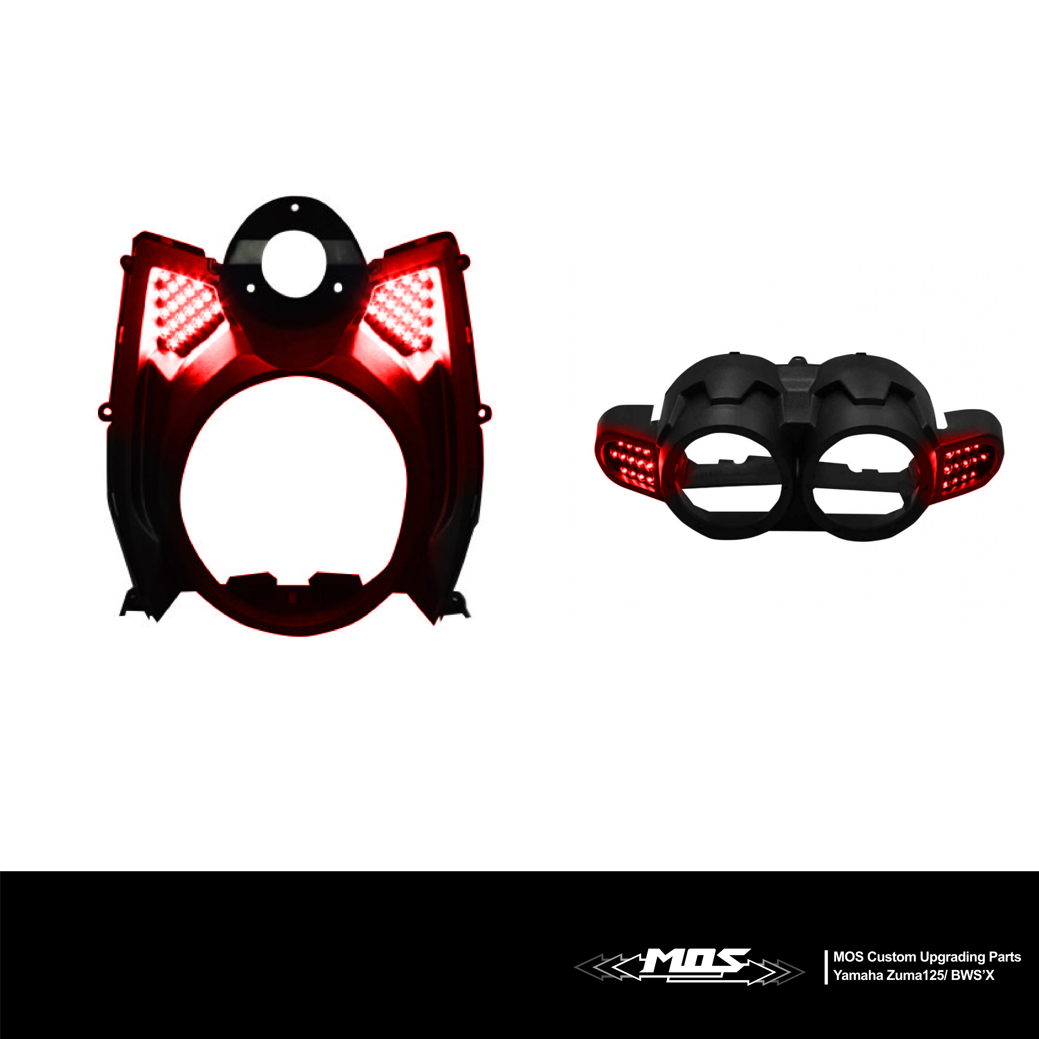 SMD LED Front Rear Signal Light Set Yamaha Zuma 125
