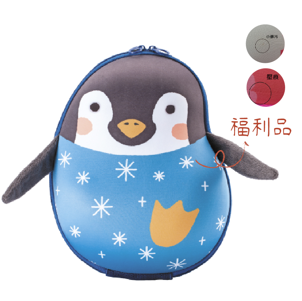 【福利品】Sina&Mina 兒童後背包(小企鬼)