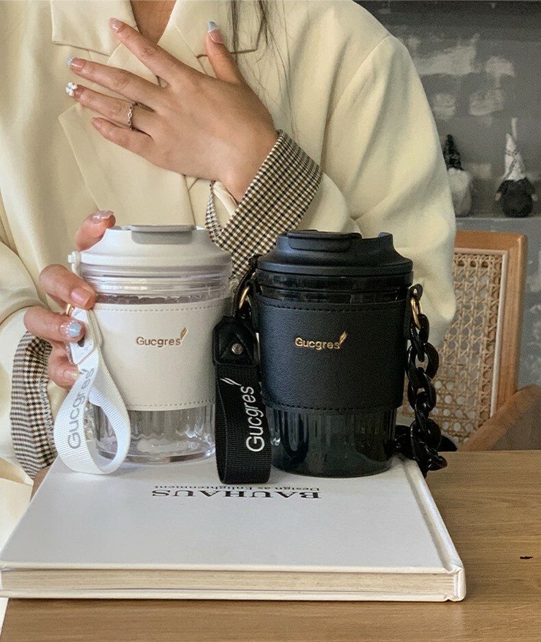 《1386》豆豆隨手冷飲杯420ml