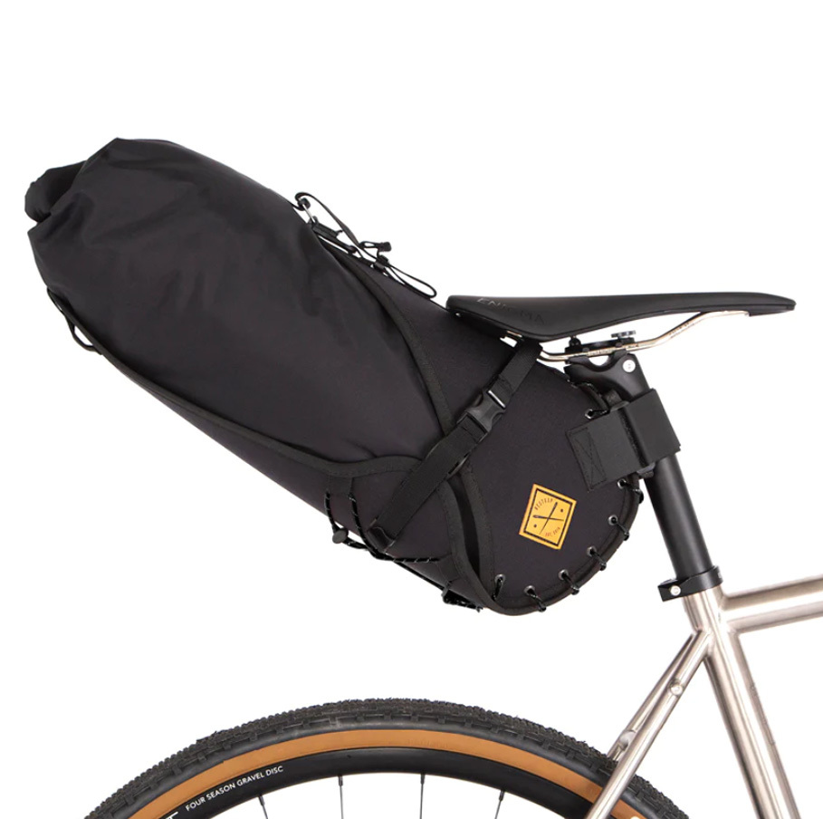 Sacoche de Selle RESTRAP SADDLE BAG 14 L Noir + DRY BAG 14 L Noir