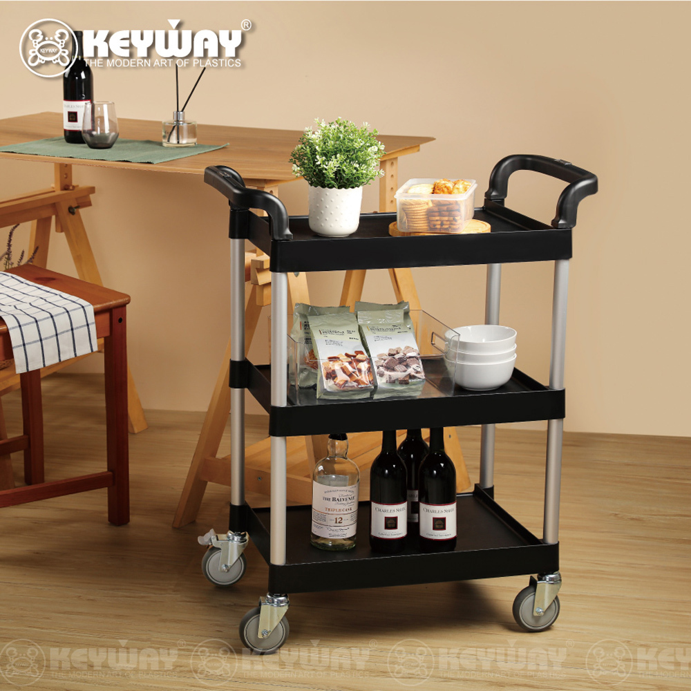 《真心良品》KEYWAY聯府 圖森三層手推車1入