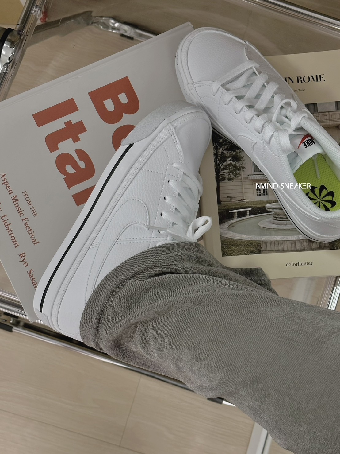 Nike Court Legacy NN 白色皮革 (DH3161-101)