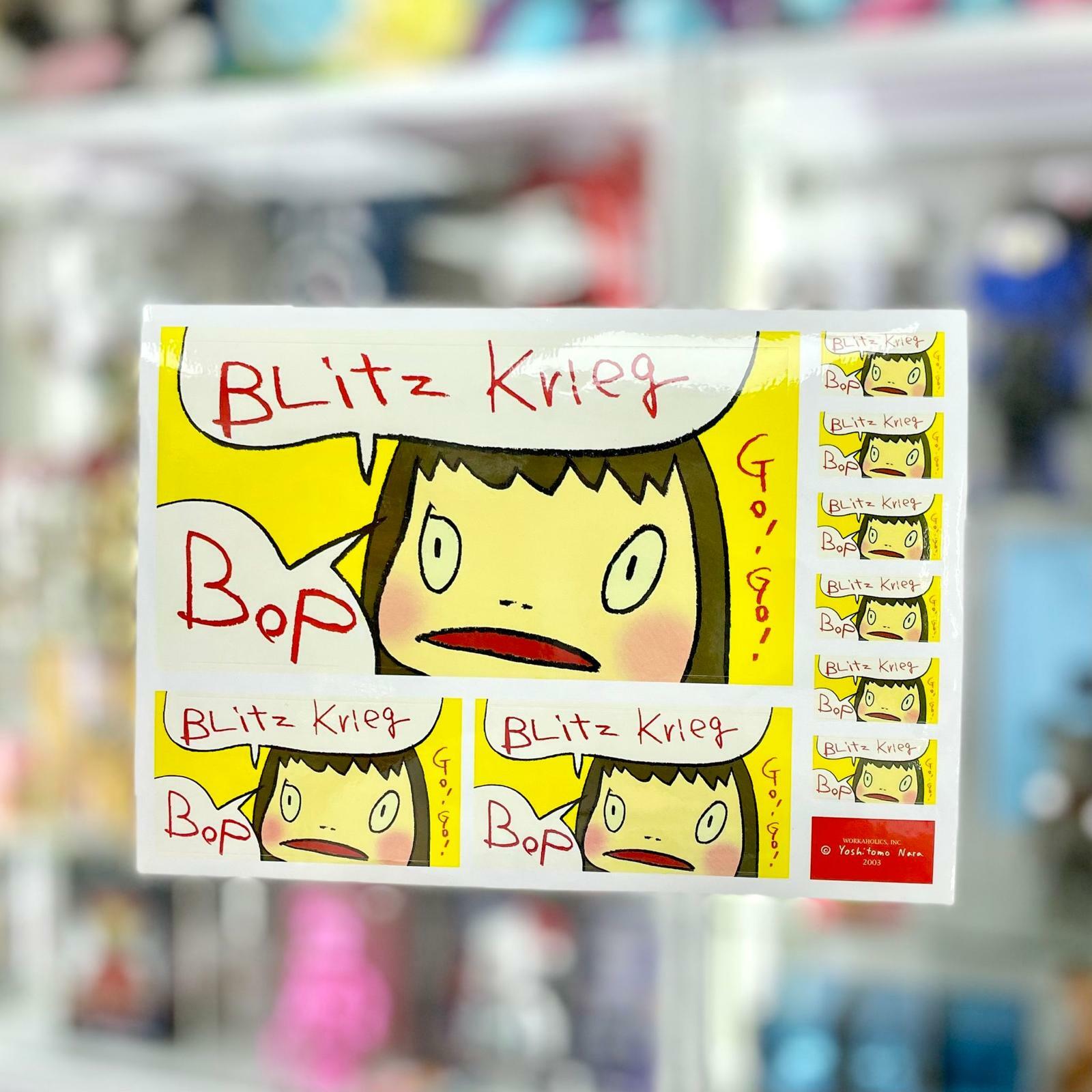 Yoshitomo Nara Blitz Krieg Sticker