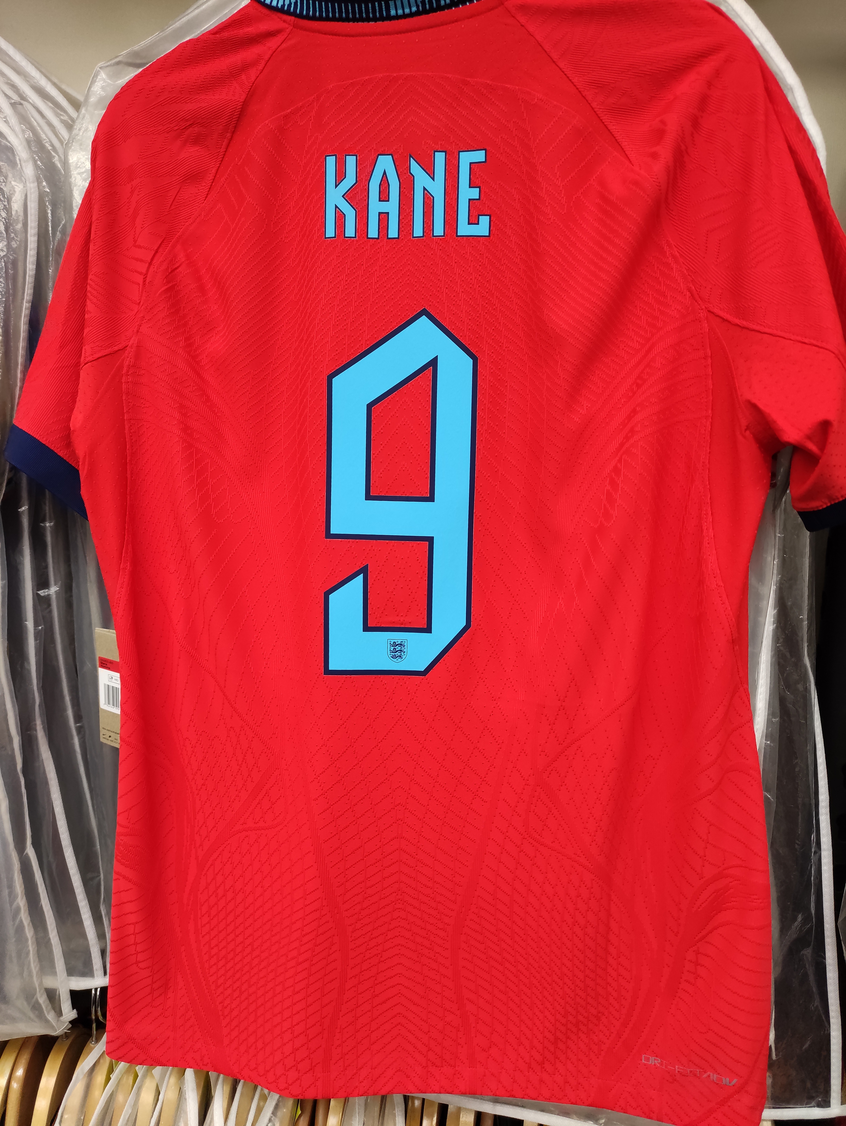 2022世界杯英格蘭國家隊作客球員版球衣